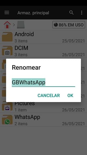 como restaurar o backup no whatsapp gb pelo whatsapp oficial