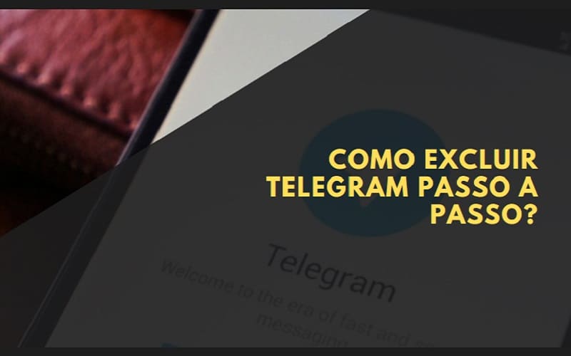 como excluir telegram