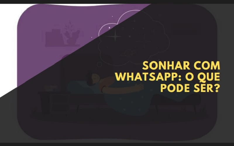 sonhar com whatsapp