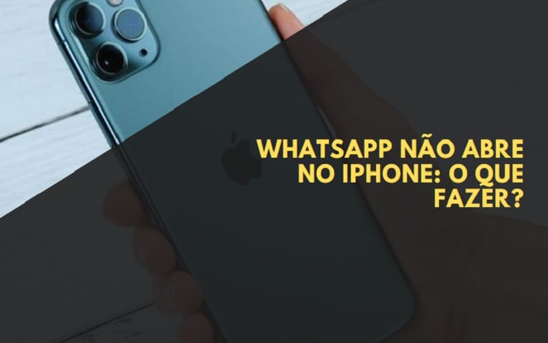 whatsapp não abre no iphone